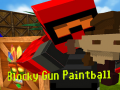 Igra Blocky Puška Paintball online