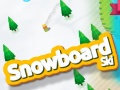 Igra Snowboard Skije online