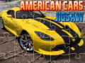 Igra Američki automobili Puzzle online