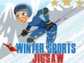 Igra Zimski sportovi puzzle online