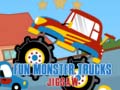 Igra Zabavni Monster Truck Puzzle online