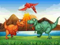 Igra Šareni Dinosaurusi Match 3 online