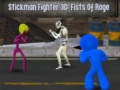 Igra Stickman Borac 3D: Šake Rage online