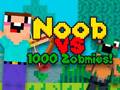 Igra Noob protiv 1000 zombija online