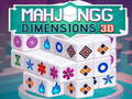 Igra Mahjongg Dimenzije 3D online