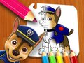 Igra Knjiga za bojanje PAW Patrol online