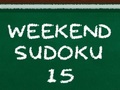 Igra Vikend Sudoku 15 online