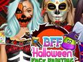 Igra BFF Halloween Šminkanje Lica online