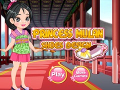 Igra Dizajn cipela princeze Mulan online