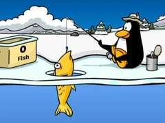 Igra Club Penguin: Ribolov na Leđu online