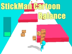 Igra StickMan Cartoon Ravnoteža online