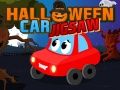 Igra Halloween Auto Puzzle online