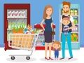 Igra Sretan Shopping Puzzle online