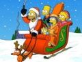 Igra Božićna slagalica Simpsons online