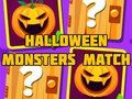 Igra Halloween Monsters Match online
