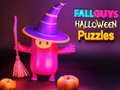 Igra Fall Guys: Halloween Puzle online