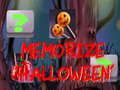 Igra Memoriziraj Halloween online