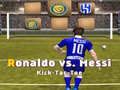 Igra Messi protiv Ronalda Kick Tac Toe online