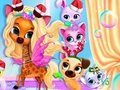 Igra Bubble Party za Njegu Kućnih Ljubimaca online