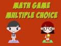 Igra Igra Matematike s Višestrukim Odabirom online