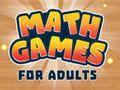 Igra Matematičke igre za odrasle online