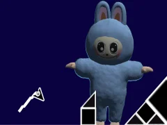 Igra Labububu geometrija crtica online