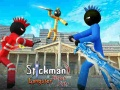 Igra Stickman Policija protiv Gangstera: Ulična borba online