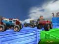 Igra Akrobacije monster truckova u nebu online
