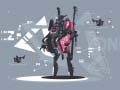 Igra Skriveni Alien Robot Ratnik online