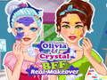 Igra Crystal i Olivia: Stvarni Makeover Najboljih Prijateljica online