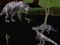 Igra Srednjojunalna Višekorisnička Lov na Dinosaure online