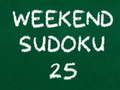 Igra Vikend Sudoku 25 online