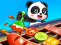 Igra Mali Panda: Kuhanje hrane online