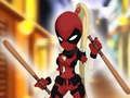 Igra Deadpool Djevojka Oblačenje online