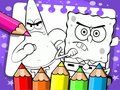 Igra Knjiga za Bojanje Spužva Bob online