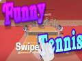 Igra Smiješni swipe tenis online
