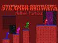 Igra Stickman Braća Nether Parkour online