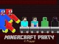 Igra MinerCraft Party za 4 Igrača online