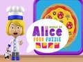 Igra Svijet Alice: Vesela Puzzlesa online