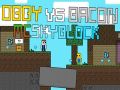 Igra Obby protiv Bacona: MCSkyblock online