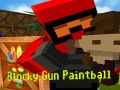 Igra Blocky Puška Paintball online
