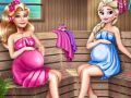 Igra Slatke Mame Trudne Sauna online Igra Slatke Mame Trudne Sauna online