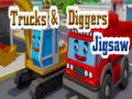 Igra Puzzle Kamioni i Bageri online