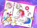 Igra Fabulous Cute Unicorn Coloring Book online