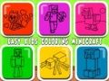 Igra Lako bojanje za djecu Minecraft online