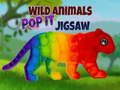 Igra Puzzle Pop It Divlje Životinje online