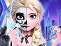 Igra Tetovaža na Halloweena s Elsom online