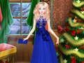 Igra Elsa Frozen: Božićno oblačenje online