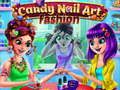 Igra Saloon za nail art s bombonima online