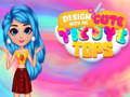 Igra Dizajniraj sa mnom slatke majice s tie-dye online
